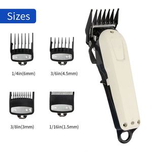 Juego de Peines de Alta Calidad de Plástico ABS y Aluminio para Cortar el Cabello, Accesorios de Peluquería, Peine Guía para Cortapelos - Product Image 6