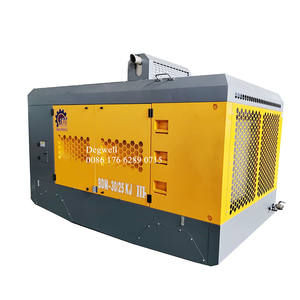 2024 מכירה חמה 25 בר 30 m³/דקה בורג מנוע דיזל גלגל סוג מדחס אוויר - Product Image 1