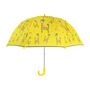 China Direct Quality upgraded safety design automatic lightweight kids rain and sun folding umbrella