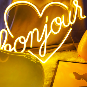 定制标志霓虹灯LED商务霓虹灯个性化品牌霓虹灯防水室内室外亚克力遥控器 - Product Image 1