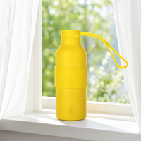 Coffret Cadeau Complet de Bouteilles Isothermes en Acier Inoxydable YEKEA Contatto pour la Rentrée Scolaire et les Cadeaux d'Entreprise – Isolation 12-24 Heures