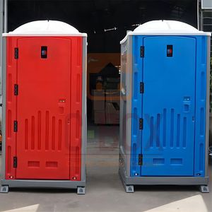Toilettes portables en plastique pour usage public extérieur, durables, sanitaires mobiles avec réservoir de déchets - Product Image 4