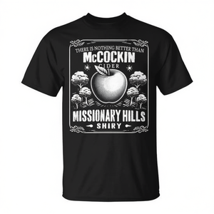 Camiseta Gráfica Mccockin Cider con Humor Adulto Picante, Ropa Promocional de Comedia para Adultos - Product Image 2
