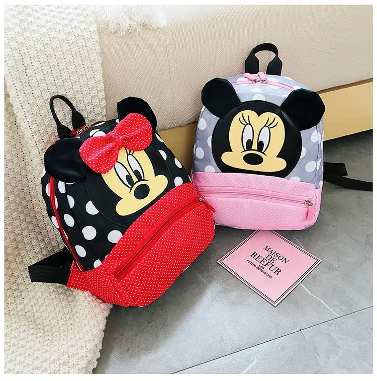 School Bag Mickey Mouse Backpack Women's Cute Mickey Mouse