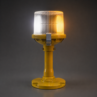 Lumière de bordure de piste bidirectionnelle à haute intensité 6,6A avec lampe halogène pour système d'éclairage aéroportuaire