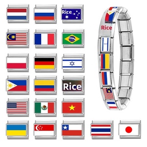 Pulsera cristiana modular DIY de acero inoxidable galvanizado, estilo italiano, multifuncional, superventas transfronteriza en países de la UE - Product Image 3