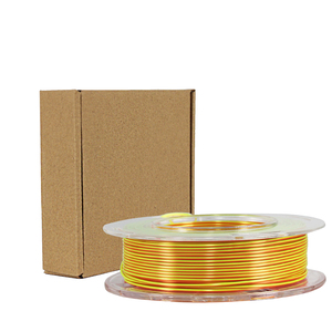 เส้นใยพิมพ์ 3 มิติ R3D Silk Rainbow Dual Filament 250 กรัม PLA 1.75 มม. ความคลาดเค<span class=keywords><strong>ล</strong></span>ื่อน 0.02 มม. สำหรับเครื่องพิมพ์ 3 มิติแบบ FDM หรือ<span class=keywords><strong>ปากกา</strong></span>พิมพ์ 3 มิติ - Product Image 6