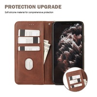 Étui portefeuille en cuir de luxe magnétique avec porte-cartes pour iPhone 17 Pro Max 16 15 14 13 12 11 Pro