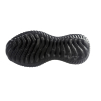 Chaussures de sécurité légères noires de style baskets antidérapantes pour la course à pied et le travail en tissu Fly Knit