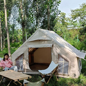 Yurte mongole de glamping, tente de camping de luxe pour événements, fêtes, grande tente de camping commerciale en plein air - Product Image 4