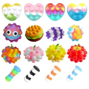 Jouet anti-stress en Silicone, jeu manuel pour enfant, anti-stress, à serrer, relaxant, 34 cm, nouveau modèle 3D - Product Image 6