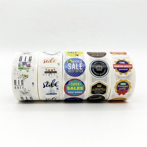 Wholesale <strong>Custom</strong> Printed Logo <strong>Labels</strong> for Packaging Waterproof <strong>Sticker</strong> <strong>Printing</strong> Roll <strong>Label</strong> Round <strong>Stickers</strong> - Product Image 3