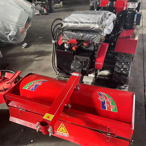 Tracteur à chenilles robuste 35 CV 2RM avec motoculteurs rotatifs à changement rapide et conception anti-obstruction pour rizières boueuses et terrains rocheux secs - Product Image 3