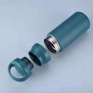 Gobelet isotherme à double paroi personnalisé, bouteille d'eau en acier inoxydable à large ouverture avec couvercle portable - Product Image 2