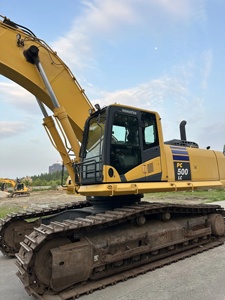 Excavadora de cadenas Komatsu PC500LC usada del 2020, 50 toneladas, motor SAA6D125E-5, cucharón de 3.2m3, excavadora minera grande original de Japón en venta - Product Image 2