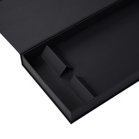YZ Wholesale Custom Logo Luxury Black Magnetic Cardboard Bronzing Recyclable Book-Shaped Pickleball Table Tennis Paddle