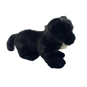 Prezzo di fabbrica personalizzato posa realistica <span class=keywords><strong>pantera</strong></span> nera peluche di peluche animale-posizione realistica seduta, sdraiata, in piedi