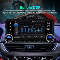 12.3 pouces universel Android voiture stéréo écran tactile GPS DSP avec deux boutons tableau de bord monté TV CarPlay fonction lecteur DVD