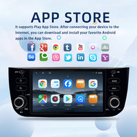 Autoradio Android 6,2 pouces pour Fiat Linea Punto EVO (2012-2015) - GPS Android Auto Stéréo sans fil Écran tactile WiFi intégré Audio