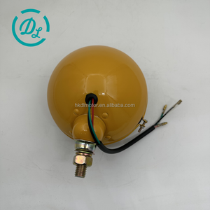 08561-30000 ไฟทำงานแบบกลม 24V สำหรับเปลี่ยนแทนไฟหน้ารถขุด PC200-7 PC200-8 ตัวเรือนโลหะสำหรับงานหนัก - Product Image 3