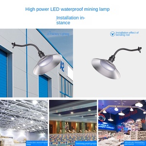 ไฟไฮเบย์ 150W SMD3030 5000K อะลูมิเนียม IP20 รับประกัน 3 ปี CRI90 90lm/W สำหรับโคมไฟเพดานคลังสินค้า - Product Image 6