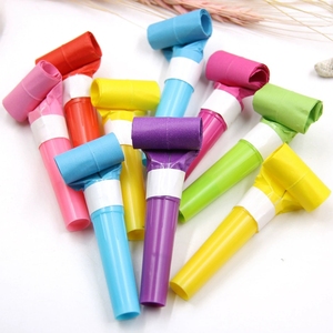 Multi‑Color Blowout Noisemakers Plastic Paper Blow Horn For Birthday <b>Festival</b> Celebration Party <b>Bag</b> Fillers - Product Image 1
