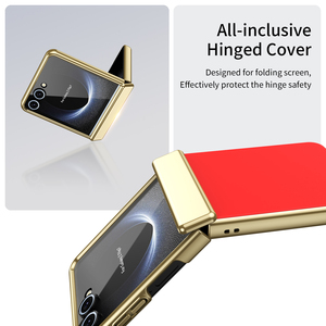 Coques de téléphone pour <span class=keywords><strong>Samsung</strong></span> <span class=keywords><strong>Galaxy</strong></span> <span class=keywords><strong>Z</strong></span> Flip 8 7 6 5 <span class=keywords><strong>4</strong></span>, antichoc, finition givrée mate, protection fine, coque rigide en plastique - Product Image 5