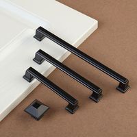 Poignées et Boutons de Meuble Longs et Solides en Alliage de Zinc Épaissi pour Portes de Chambre et Armoires de Cuisine