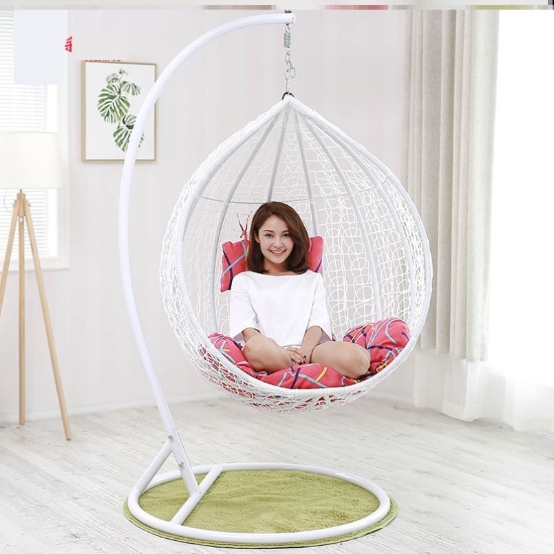 Lage Prijs Swing Persoon Handgemaakte Volwassen Ei Rotan Patio Swing