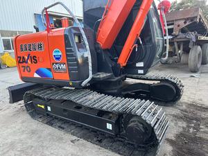 รถขุดฮิตาชิ ZX70 มือสอง สภาพดี ราคาถูก รุ่นปี 2022 น้ำหนักใช้งาน 7500 กก. บุ้งกี๋ 0.34 ลบ.ม. พร้อมเกียร์และลูกปืน - Product Image 2