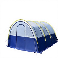 Tentes de camping de style tunnel pour l'extérieur : rapides à monter, multi-personnes, imperméables, offrant une protection solaire, portables et faciles à installer