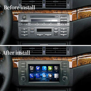 STWEI 7 pouces, autoradio Android AUTO Carplay, lecteur multimédia vidéo, radio, Bluetooth, GPS, navigation pour BMW série 3 E46, RDS, musique, USB, 2G - Product Image 2