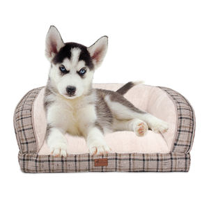 Cama ortopédica de espuma viscoelástica para perros grandes, fabricante al por mayor - Product Image 5