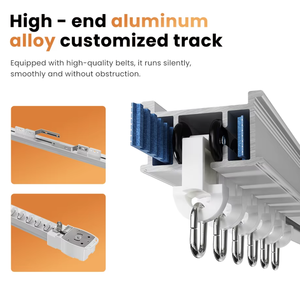 <span class=keywords><strong>Voilage</strong></span> de luxe en polyester <span class=keywords><strong>blanc</strong></span> intelligent <span class=keywords><strong>avec</strong></span> gaze argentée chatoyante pour la décoration des fenêtres du salon - Product Image 4