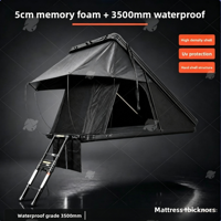 Tenda Atap Lipat Dua Lapis Berbahan Aluminium Kokoh Zentopia untuk Petualangan Off-road dan Overland yang Berat, Cocok untuk 4 Musim