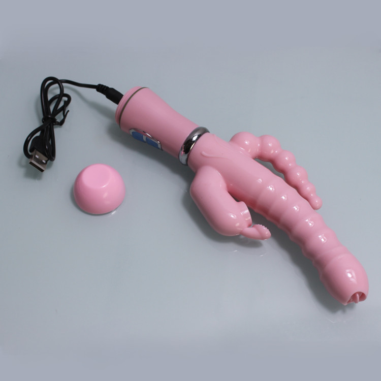 Rosa Anal-Klitoris Dreifach-Vibrator G-Punkt Dildo Rabbit Vibrator mit  G-Punkt-Stimulation| Alibaba.com
