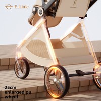 Poussette bébé YiletuEMU Max en alliage d'aluminium, légère, pliable, haute position, pour nouveau-né et nourrisson, capacité de charge 15 kg