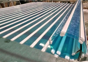 Cửa Chớp Cuốn PVC Trong Suốt Có Động Cơ Cửa Cuốn Lưới Tản Nhiệt Bằng Nhôm PC Trong Suốt Cho Ô Tô Thương Mại Giá Xuất Xưởng - Product Image 3