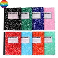 Cubiertas blandas de mármol B5 personalizadas, 100 hojas impresas, cuadernos de composición de escuela primaria para oficina de Escuela Universitaria
