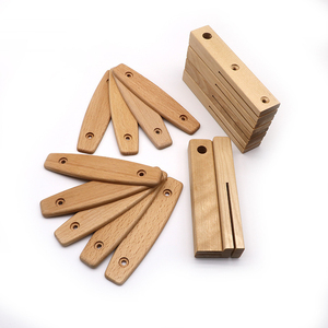 High Quality Beech Wood CNC Machining Custom Wooden Parts Wholesale Fabrication for Creative Crafts and Kitchen Utensils OEM - Product Image 4