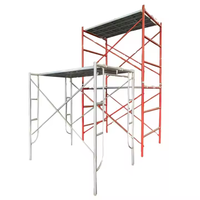 Tour d'échafaudage en acier à cadre en H, directement de l'usine - Échafaudage mobile de construction robuste au design moderne