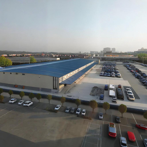 Modern ontworpen stalen constructie magazijn logistiek transfer opslag werkplaats garage schuur supermarkt gebruik brandwerend waterdicht - Product Image 1