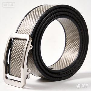 Cinturón de Fibra de Carbono Tejida con Patrón Espigado, Muy Ligero, para Fútbol/Soccer - Product Image 1