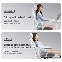 Chaise de jeu de direction ergonomique Appui-tête réglable Design moderne pour bureaux hauts Tables à dessin pour réception de conférence