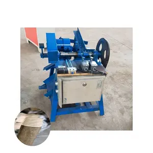 Small portable wooden rod screw machine Thread making machine for log/broom/mop/furniture/decoration/agricultural appliance