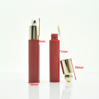 Boîtes en plastique pour palettes de fards à paupières vides à tête plate et ronde, sérigraphiées, couleur Pantone personnalisée, haute qualité pour emballage cosmétique