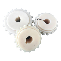 Pignon en plastique en nylon 880 plaque de chaîne correspondant pignon actif et passif fendu pignon de traitement de Machine