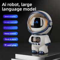 Robot WIFI Model Besar DODO Astronaut Speaker Suara Pintar untuk Speaker dengan Kartu TF dan Jam Alarm Baterai Internal 5W