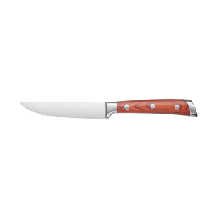 Ensemble <span class=keywords><strong>de</strong></span> couteaux <span class=keywords><strong>de</strong></span> cuisine à manche ergonomique en acier inoxydable et acier 6 options <span class=keywords><strong>de</strong></span> couleur <span class=keywords><strong>couteau</strong></span> à viande semi-dentelé personnalisé - Product Image 3