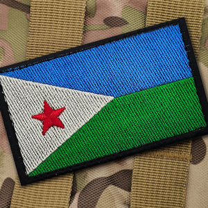 Nombreux choix broderie afrique broderie drapeau Patch pour tactique Sports de plein air étiquettes en tissu pour sac à dos à coudre gilet homme - Product Image 3